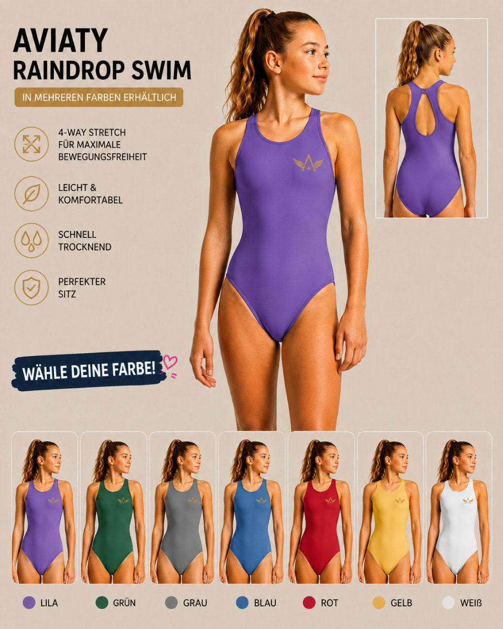 Aviaty Raindrop Swim