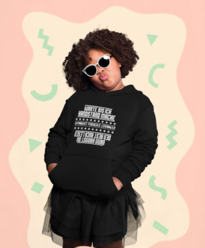 Handstand Damen Hoodie Weiß